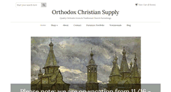 Desktop Screenshot of orthodoxchristiansupply.com